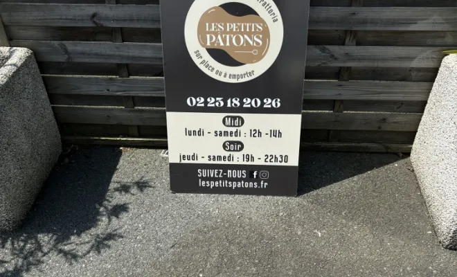 Création d'une identité visuelle d'un restaurant à Combourg, Rennes, HD Graphisme