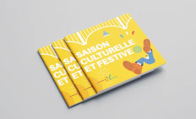 Illustration et mise en page d'un guide culturel à Brest