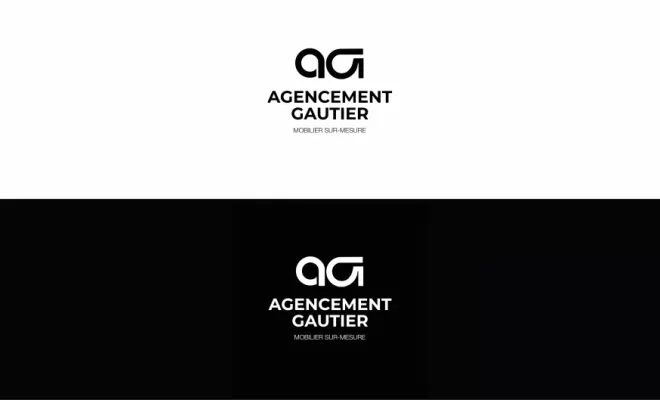 Création d'un nouveau logo pour Agencement Gautier, Rennes, HD Graphisme