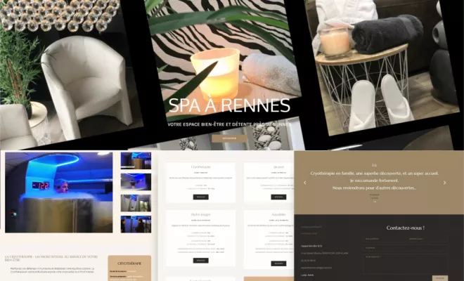 Création d'un site internet pour "Ista bien-être", Rennes, HD Graphisme