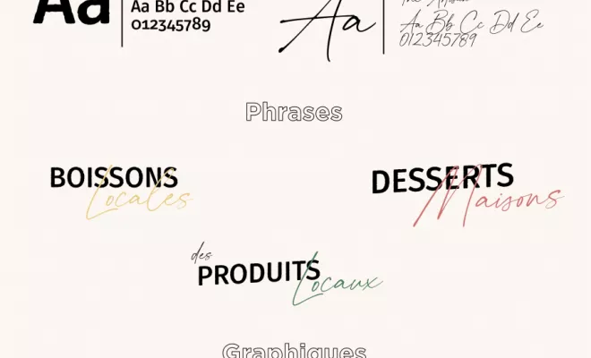Création d'une identité visuelle pour "O Secret Garden", Rennes, HD Graphisme