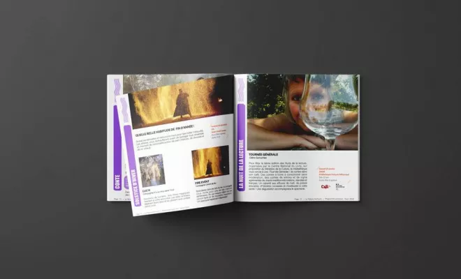 Réalisation d'un catalogue pour la maire de Relecq, Rennes, HD Graphisme