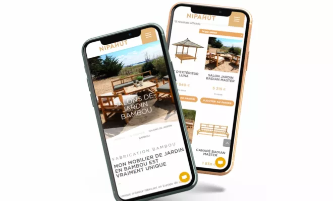 Clone of Création d'un site internet pour "Nipahut", Rennes, HD Graphisme