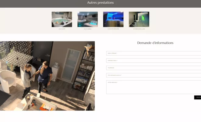 Création d'un site internet pour "Ista bien-être", Rennes, HD Graphisme