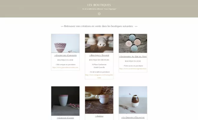 Création d'un site internet pour "Laétitia Leclère", Rennes, HD Graphisme