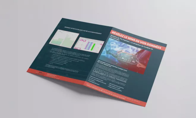 Création d'une brochure pour "Trin Partners", Rennes, HD Graphisme