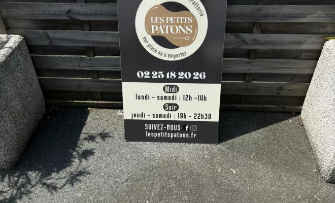 Création de logo pour "Les Petits Pâtons", Rennes, HD Graphisme