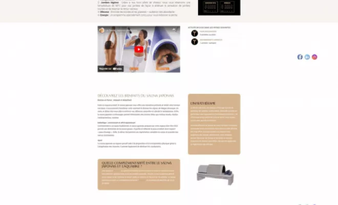 Création d'un site internet pour "Ista bien-être", Rennes, HD Graphisme