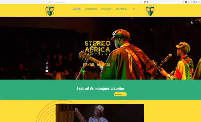 Participation à l'événement "Stéréo Africa", Rennes, HD Graphisme