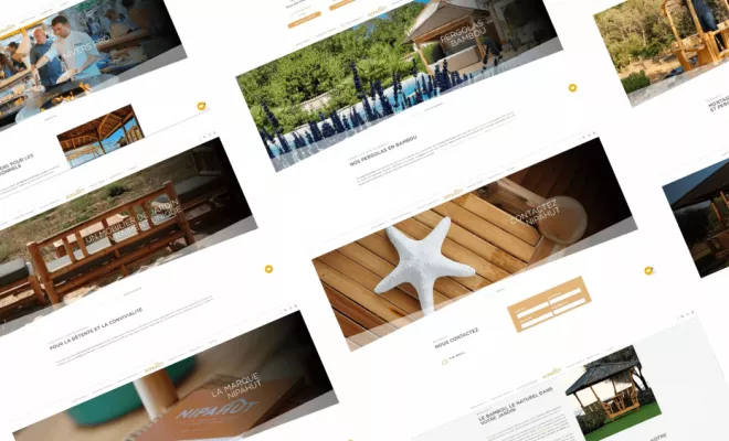 Clone of Création d'un site internet pour "Nipahut", Rennes, HD Graphisme